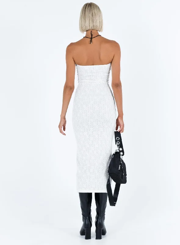 Lasance Maxi Dress White