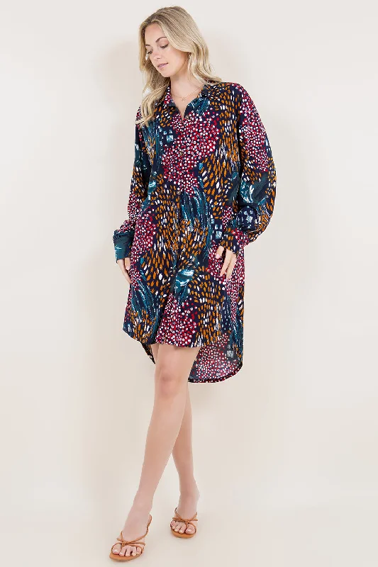 LS DROP SHOULDER SHIRT DRESS - D3468-A4115-6-MSCRP