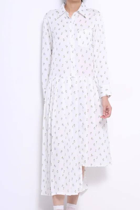 Tanya Drop Waist Shirt Dress